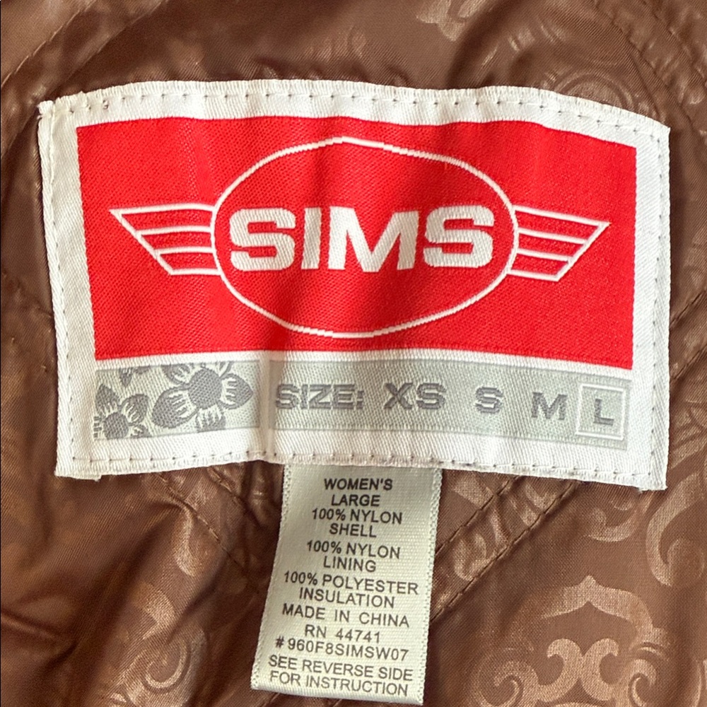Sims Brown Quilted Jacket